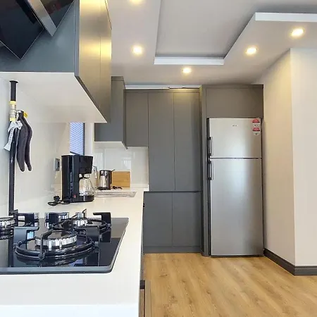 New Flat With Big Living Spaces 4 Near By Lara Antalya