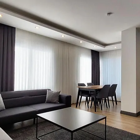 New Flat With Big Living Spaces 4 Near By Lara Apartament Antalya